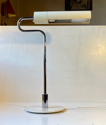 Minimalist White Flamingo Table Lamp by Jørgen Møller for Royal Copenhagen-LCR-1101058