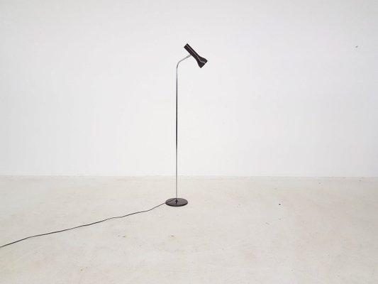 Minimalistic Brown Floor Lamp, 1960s-ZO-623858