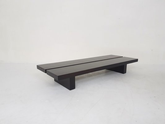 Minimalistic Japandi Bench or Coffee Table, the Netherlands, 1970s-ZO-1791461