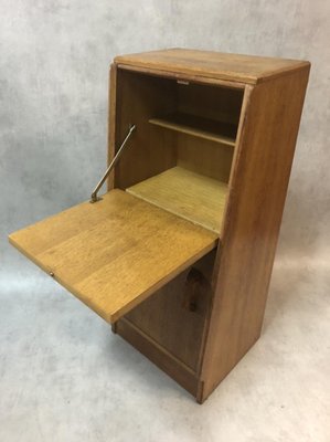 Minimalistic Oak Secretaire, 1950s-SDV-697625