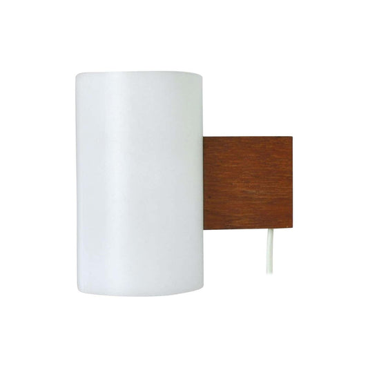 Minimalistic Wall Lamp Designed by Uno & Östen Kristiansson for Luxus, 1960s