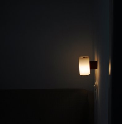 Minimalistic Wall Lamp Designed by Uno & Östen Kristiansson for Luxus, 1960s-HPQ-1403166