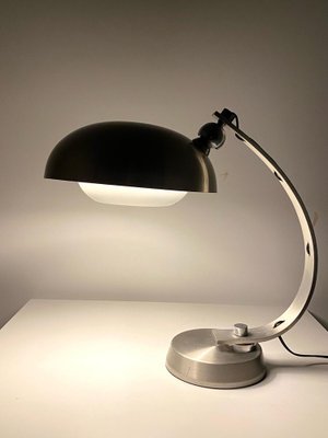 Ministerial Lamp in Aluminum by Angelo Lelli for Arredo Luce, 1970s-TOI-1811543