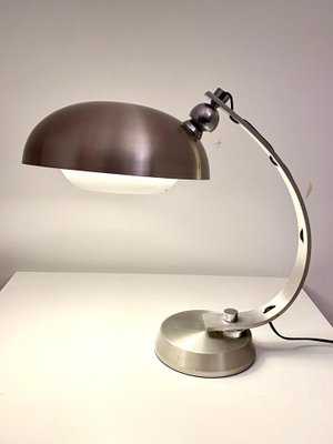 Ministerial Lamp in Aluminum by Angelo Lelli for Arredo Luce, 1970s-TOI-1811543