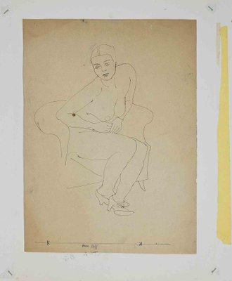 Mino Maccari, Nudes, Drawing, Mid 20th Century-ZCI-1775865