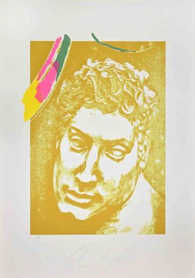 Mino Trafeli, Portraits, Lithograph, 1980s-ZCI-2029781