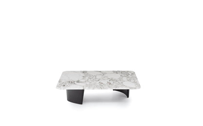 Minotti SONG Coffee Table 200×100 - Calacatta Marble 칼라카타 마블 (정면)