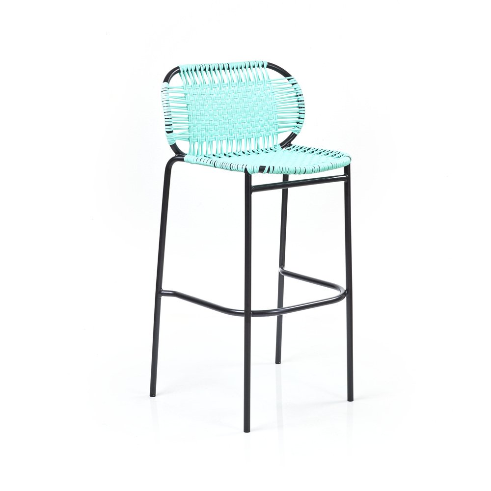 Mint Cielo Bar Stool by Sebastian Herkner