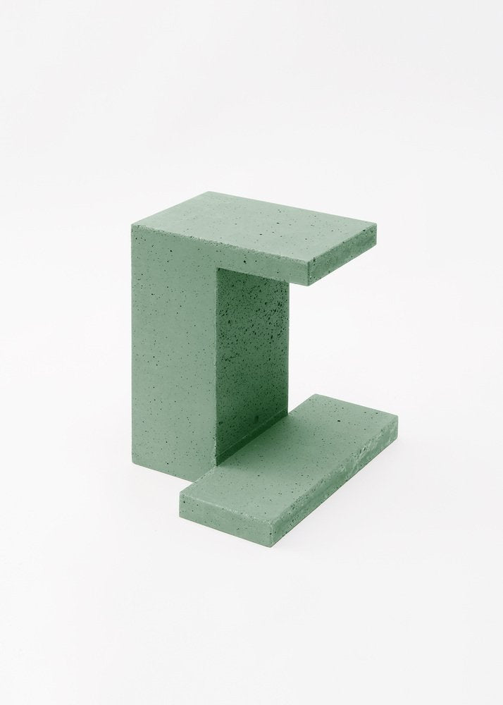 Mint Green Chandigarh III Vase by Paolo Giordano for I-and-I Collection