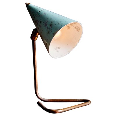 Mint Green Cocotte Table Lamp, France, 1950s-SFD-1784701