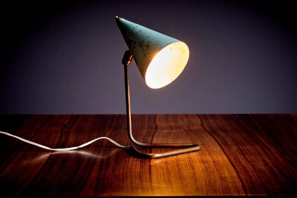 Mint Green Cocotte Table Lamp, France, 1950s-SFD-1784701