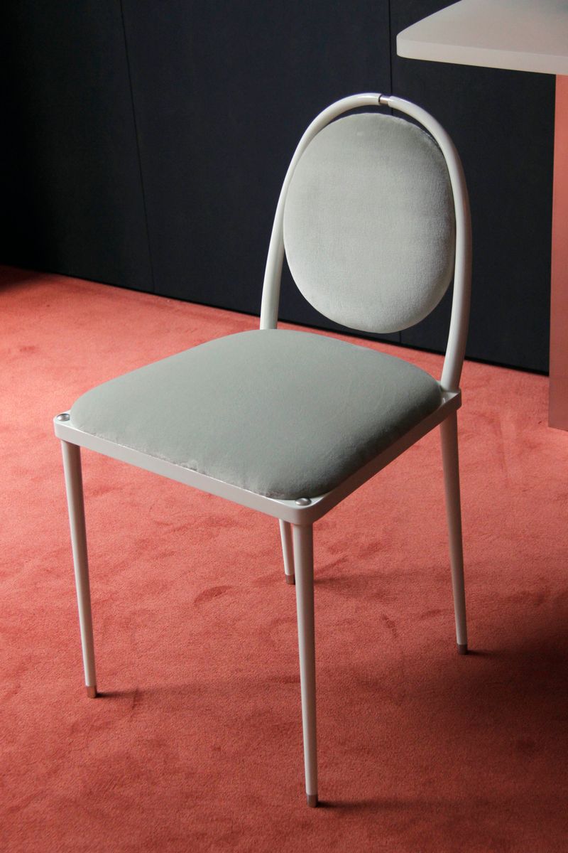 Mint Green Velvet Balzaretti Chair by Daniel Nikolovski & Danu Chirinciuc for KABINET, 2019