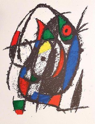 Mirò Lithographe II Plate IV Lithograph by Joan Mirò, 1975-ZCI-773227