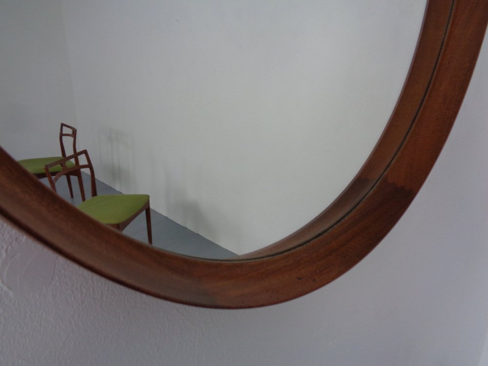 Mirror by Uno & Östen Kristiansson for Luxus, Vittsjö, Sweden, 1960s