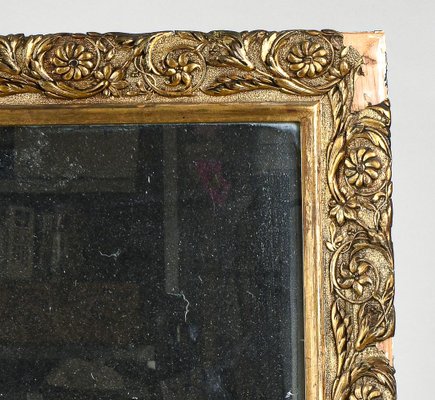 Mirror Frame in Giltwood, Italy, 1800s-RAQ-1104903