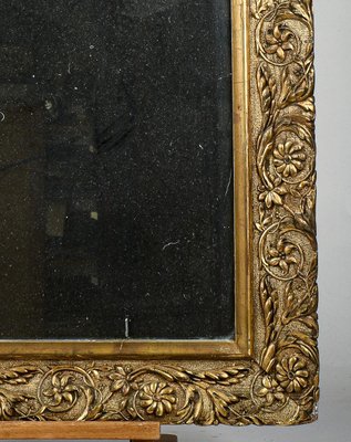 Mirror Frame in Giltwood, Italy, 1800s-RAQ-1104903