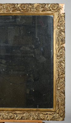 Mirror Frame in Giltwood, Italy, 1800s-RAQ-1104903