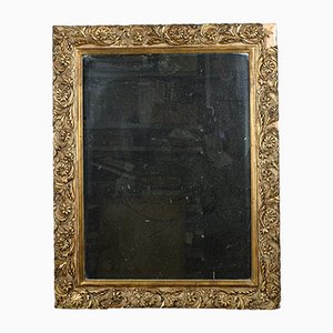 Mirror Frame in Giltwood, Italy, 1800s-RAQ-1104903