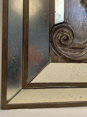 Mirror Framed Panel with Relief Decoration Elements-IJR-1393948