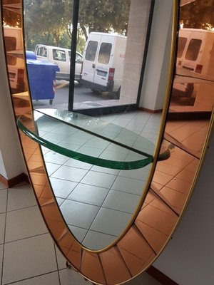 Mirror from Cristal Art, Turin, 1960s-FIP-780531