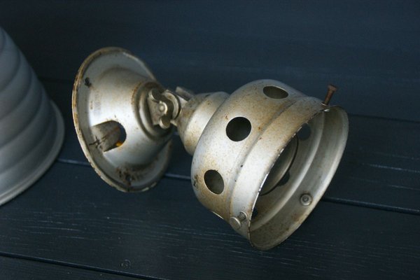 Mirror Glass Reflector Sconce from Zeiss-IKON, 1930s-DUM-887621