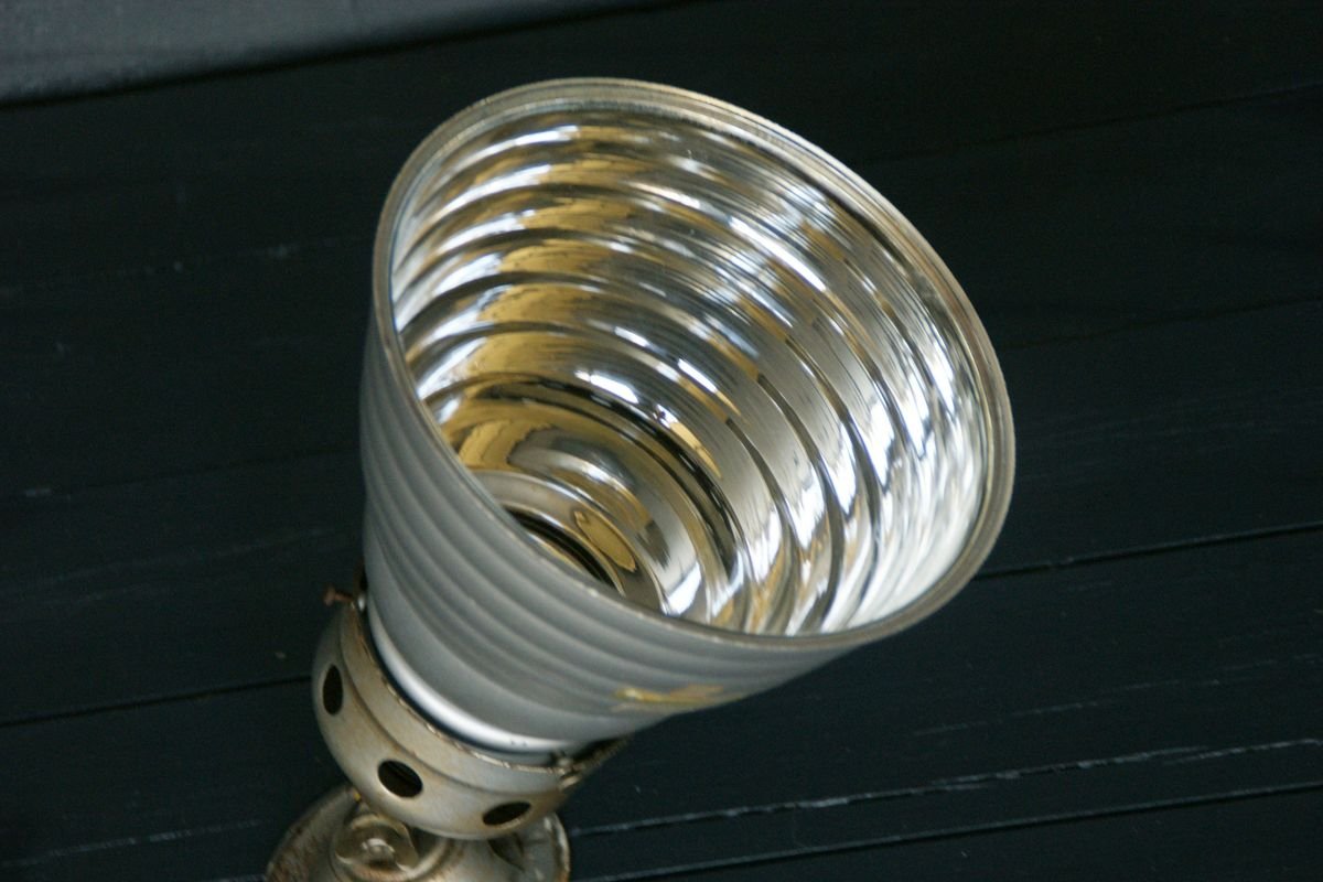 Mirror Glass Reflector Sconce from Zeiss-IKON, 1930s