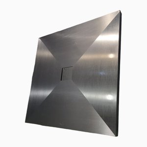 Mirror in Brushed Steel by Nero Ceccarelli-OHK-1722263