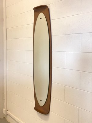 Mirror in Curved Plywood, 1960s-NPC-1325170