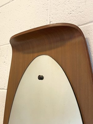 Mirror in Curved Plywood, 1960s-NPC-1325170