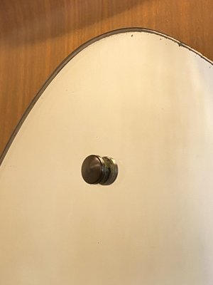 Mirror in Curved Plywood, 1960s-NPC-1325170