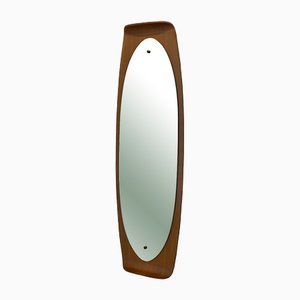 Mirror in Curved Plywood, 1960s-NPC-1325170