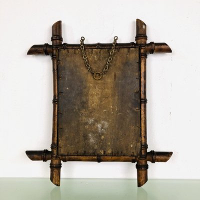 Mirror in Faux Bamboo Frame, 1890s-LCQ-1475666