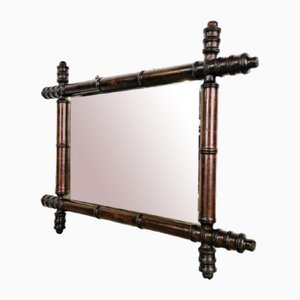 Mirror in Faux Bamboo Frame, 1890s-LCQ-1475683