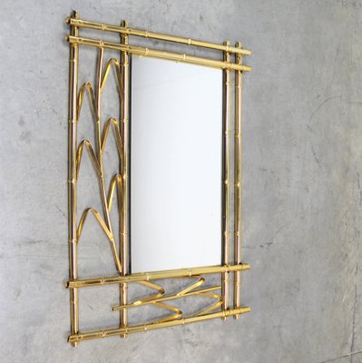 Mirror in Golden Metal, 1960s-NE-1262772