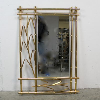 Mirror in Golden Metal, 1960s-NE-1262772