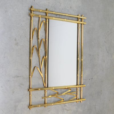 Mirror in Golden Metal, 1960s-NE-1262772