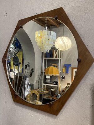 Mirror in Teak, 1960s-NUO-1233649