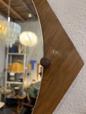 Mirror in Teak, 1960s-NUO-1233649