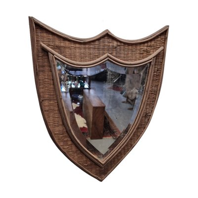 Mirror in the Shape of a Shield, Early 20th Century-VHW-2034505