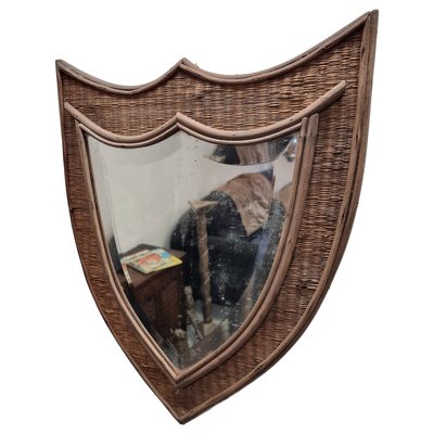 Mirror in the Shape of a Shield, Early 20th Century-VHW-2034505