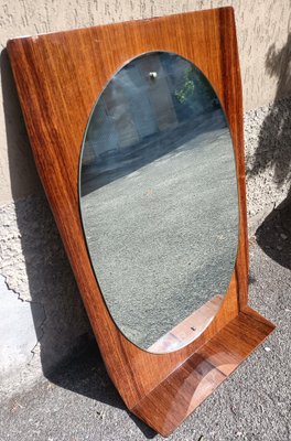 Mirror in Wood with Console, 1960s-OHK-1722245