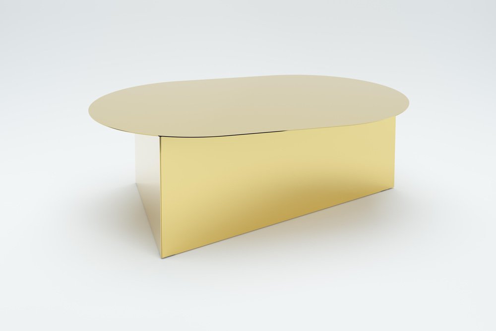 Mirror Oblong Prisma 105 Coffee Table by Sebastian Scherer