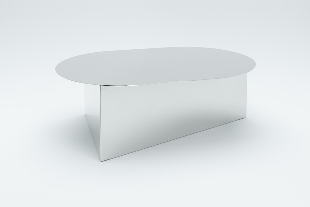 Mirror Oblong Prisma 105 Coffee Table by Sebastian Scherer