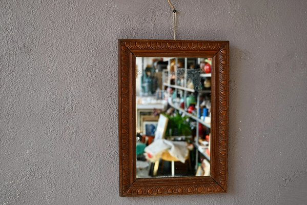 Mirror Sculpted Wooden Frame-AIU-1816904