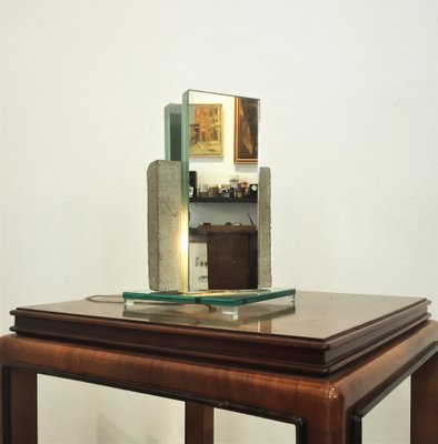 Mirror Table Lamp by Laurent Beyne, 1990s-CBP-1383439