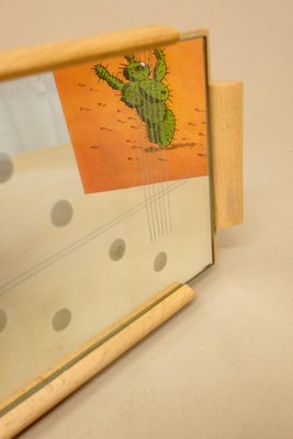 Mirror Tray from VEB Glasveredelung Görlitz, 1950s-YGX-588626