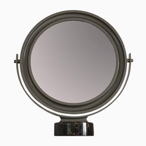 Mirror with Black Marble Base by Sergio Mazza for Artemide-MOH-912533