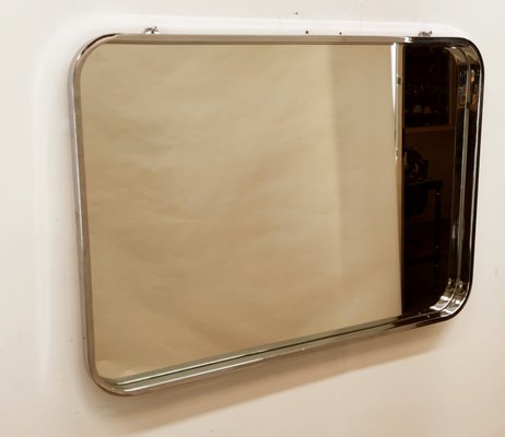 Mirror With Chrome Frame-QLH-1193489