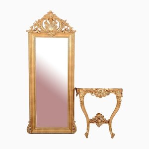 Mirror with Console, Set of 2-WMV-1127874