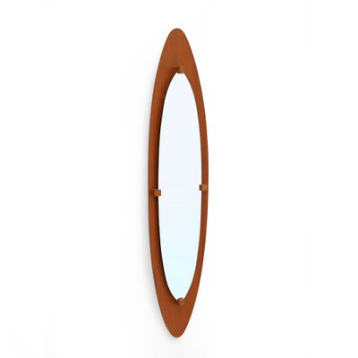 Mirror with Curved Plywood Frame, 1960s-EZ-1752570